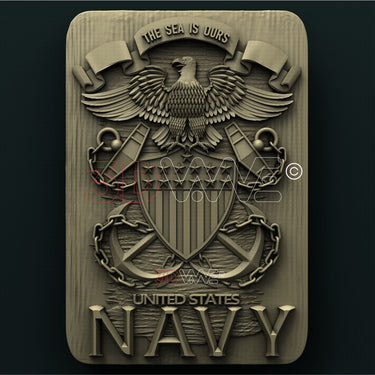 US NAVY 3D STL 3DWave